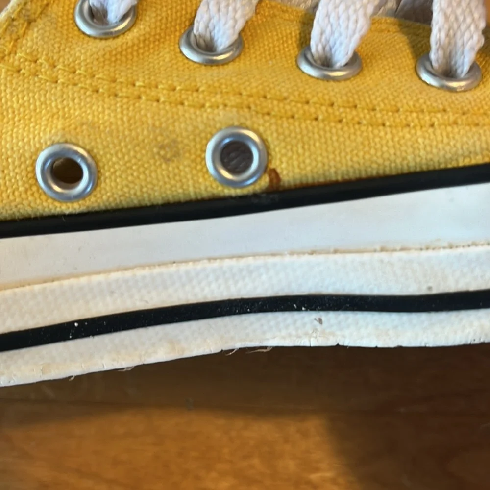 Converse All Star Kids’ Unisex Yellow Low Top Shoes